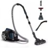 Aspirator fără sac Philips PowerPro Expert 7000 FC9747/09  Asp uscată  900W  Praf 2l  Cablu 7m  67-75dBA  Filtru H13  PowerCyclone 8  TriActive LED  Mini perie turbo  Allergy Lock  Roți cauciuc  5.5kg  Black In
