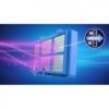 Aspirator fără sac Philips PowerPro Expert 7000 FC9747/09, Asp uscată, 900W, Praf 2l, Cablu 7m, 67-75dBA, Filtru H13, PowerCyclone 8, TriActive LED, Mini perie turbo, Allergy Lock, Roți cauciuc, 5.5kg, Black In