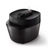 Multicooker electric sub presiune Philips All-In-One HD2151/40, 1000W, Volum 5l, 35 opțiuni meniu, Vas aluminiu teflonat, Temporizator 24 ore, Păstrare la cald 12 ore, Aplicație NutriU, Carte rețete