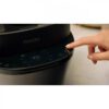 Multicooker electric sub presiune Philips All-In-One HD2151/40, 1000W, Volum 5l, 35 opțiuni meniu, Vas aluminiu teflonat, Temporizator 24 ore, Păstrare la cald 12 ore, Aplicație NutriU, Carte rețete