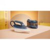 Stație de călcat cu abur Philips PerfectCare 6000 PSG6042/20, 2000~2400W, Presiune 8bar, Continuu 130g/min, Jet 550g, Talpă SteamGlide Advanced, Rez. detașabil 1.8l, F1.6m, C.65m, Fier 1.2kg, OptimalTEMP