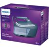 Stație de călcat cu abur Philips PerfectCare 6000 PSG6042/20, 2000~2400W, Presiune 8bar, Continuu 130g/min, Jet 550g, Talpă SteamGlide Advanced, Rez. detașabil 1.8l, F1.6m, C.65m, Fier 1.2kg, OptimalTEMP
