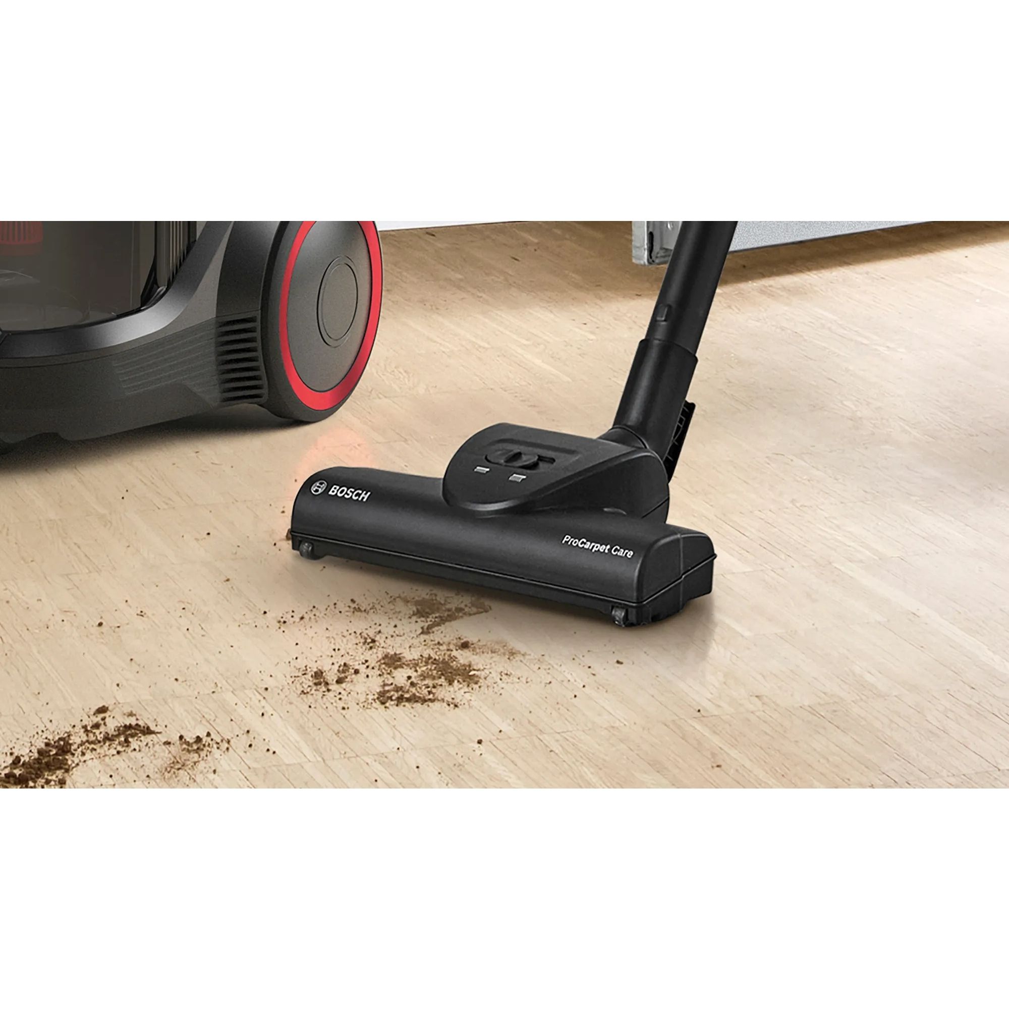 Aspirator fără sac BOSCH Serie 4 ProPower BGC21POW1, 750W, Tehnologie Power AirCycle, Perie rotativă Turbo, Filtru igienic HEPA, Power Control