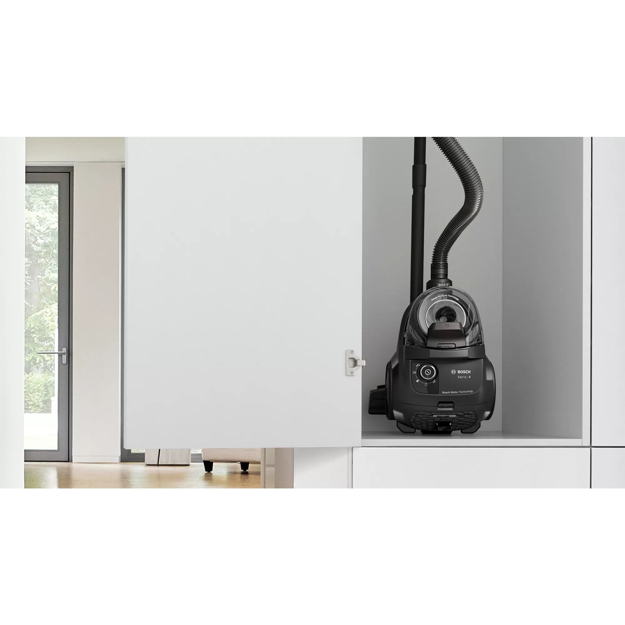Aspirator fără sac BOSCH Serie 4 BGC21X200, 550W