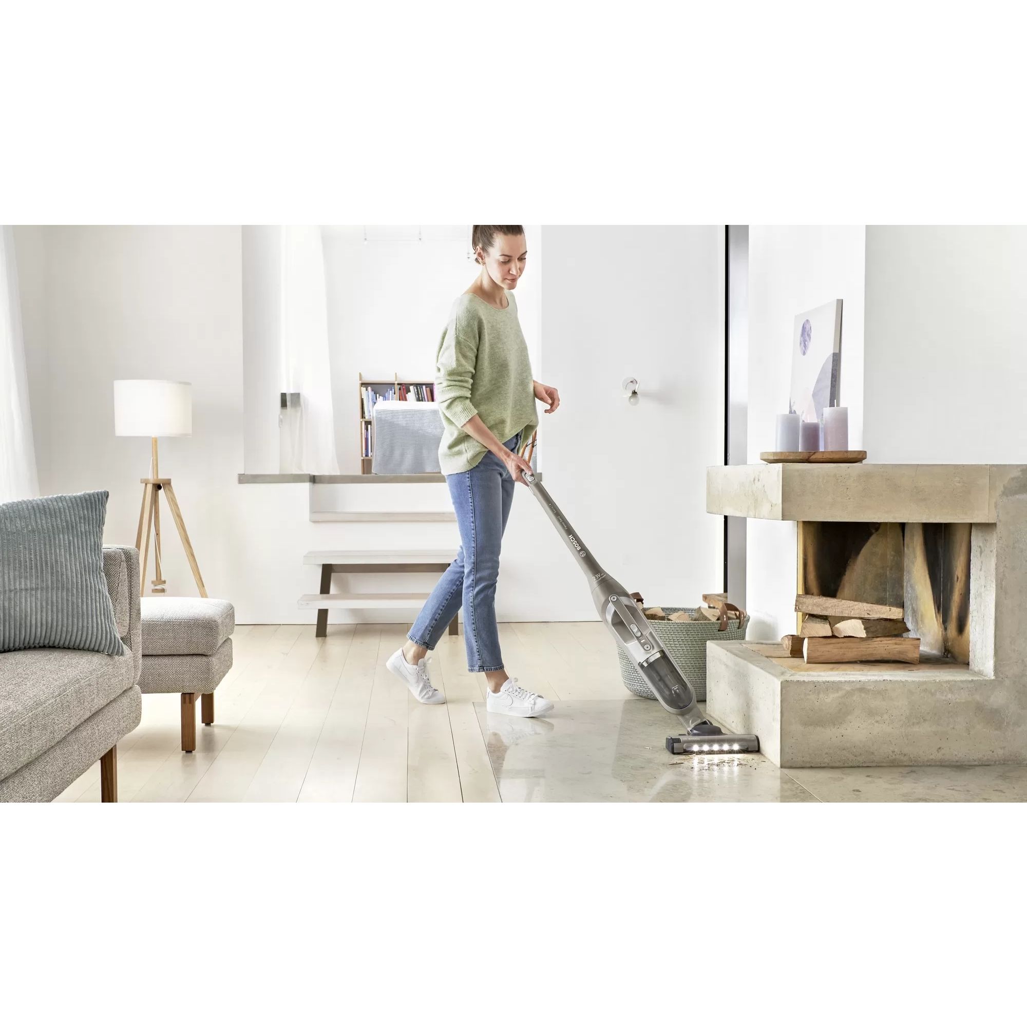 Aspirator vertical BOSCH Serie 4 Flexxo Gen2 23Vmax BBH3ALL23, Metallic Cinnamon Brown