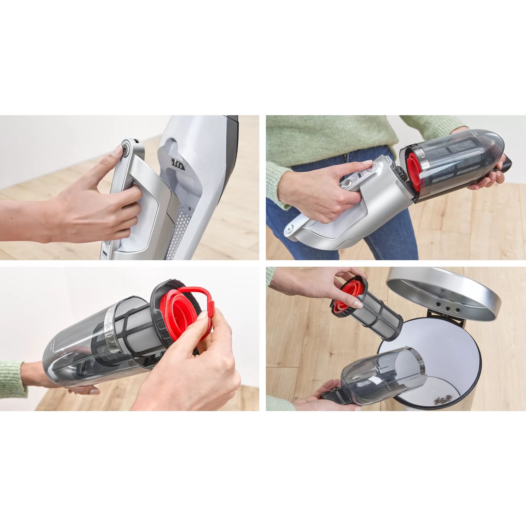 Aspirator vertical BOSCH Serie 4 Flexxo Gen2 23Vmax BCH3P2301, Metallic Polar White
