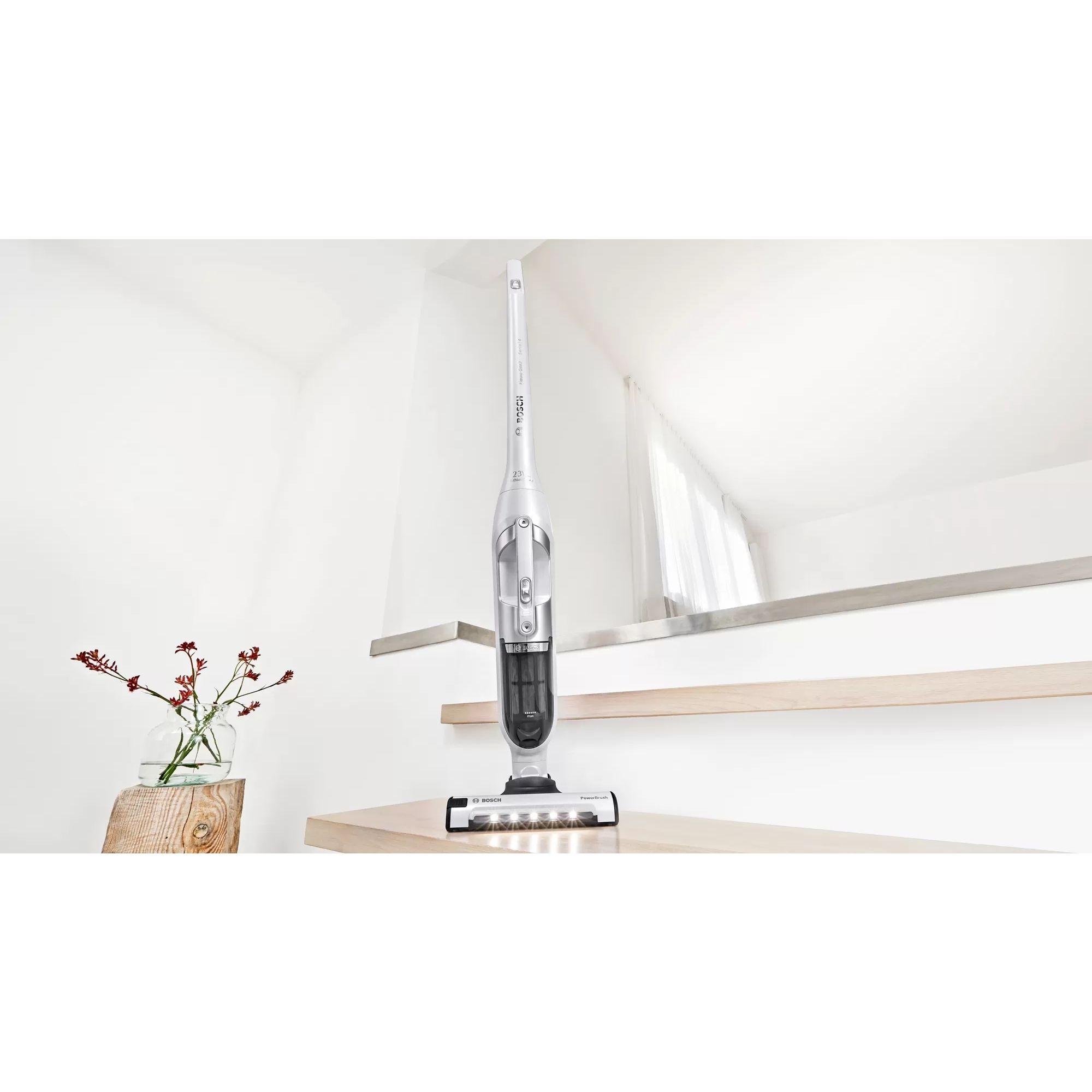 Aspirator vertical BOSCH Serie 4 Flexxo Gen2 23Vmax BCH3P2301, Metallic Polar White