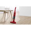 Aspirator vertical 2în1 BOSCH Serie 2 Readyy’y 14.4V BBHF214R, Deep Red Injection