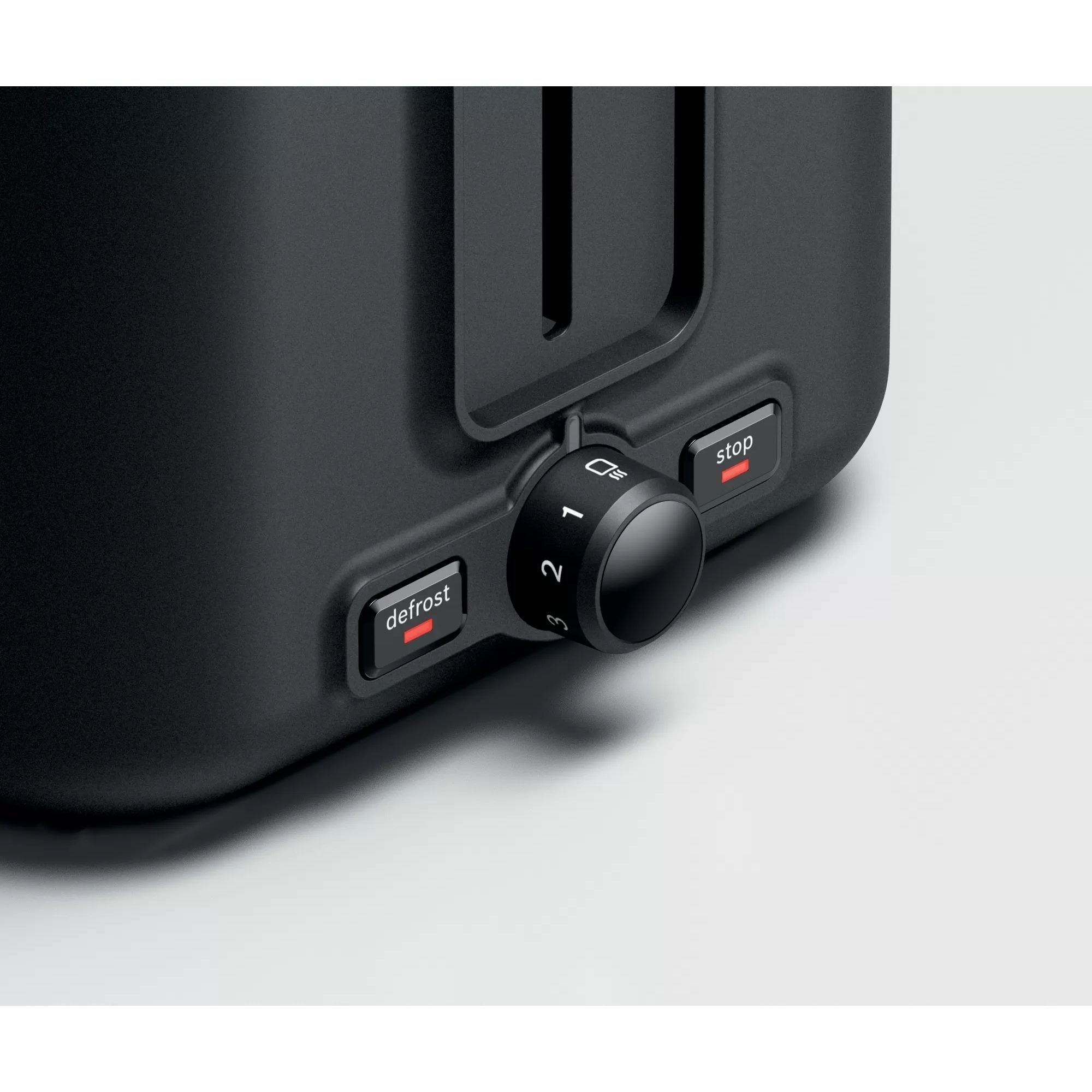 Prăjitor de pâine BOSCH DesignLine TAT3P421, 970W, 2 sloturi, Dezghețare, Încălzire, Grătar chifle, High Lift, Buton STOP, Senzor electronic pentru prăjire uniformă, Alb