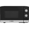 Cuptor cu microunde BOSCH Seria 2 FFL020MS2  44x26cm  1270W (mw 800W în 5 trepte)  20l  1.27kW  Platou rotativ din sticlă 27cm  Curățare ușoară  Balamale stânga  Iluminare cu LED  Inox