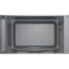 Cuptor cu microunde BOSCH Seria 2 FFL020MS2, 44x26cm, 1270W (mw 800W în 5 trepte), 20l, 1.27kW, Platou rotativ din sticlă 27cm, Curățare ușoară, Balamale stânga, Iluminare cu LED, Inox