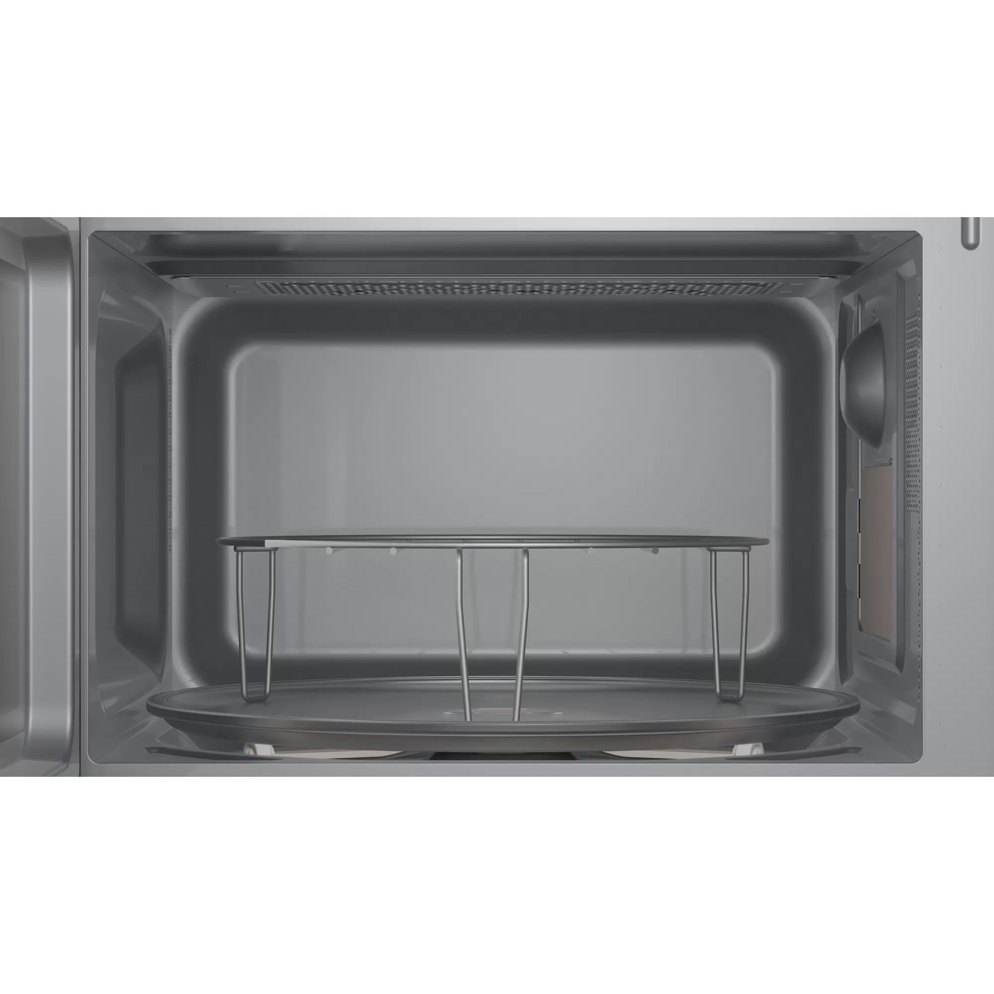 Cuptor cu microunde independent BOSCH Seria 2 FEL023MS2, 44x26cm, Inox