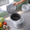 Multicooker electric Philips All-In-One Seria 3000 HD4713/40, 980W, Volum 5l, 60 presetări, Vas aluminiu teflonat 6 straturi, Cronometru 24 ore, Păstrare la cald 12 ore, Cablu 0.8m, Rapid Air