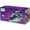 Fier de călcat cu abur Philips Azur Seria 7000 DST7020/20, 2800W, Continuu 50g/min, Jet 250g, Rezervor 300ml, Talpă SteamGlide Plus, C2m, G1.67kg, Cotton Blue