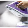 Stație de călcat cu aburi BRAUN CareStyle 1 IS1014VI, 1850~2200W, Presiune 6bar, Continuu 120g/min, Jet 360g, Talpă SuperCeramic, Rezervor 1.5l, Cablu 1.5m, FreeGlide 3D, Easy CalcClean, Silențioasă, Violet