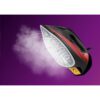 Fier de călcat cu abur Philips Azur Seria 7000 DST7022/40, 2800W, Continuu 50g/min, Jet 250g, Rezervor 300ml, Talpă SteamGlide Plus, C2m, G1.67kg, Black and Red