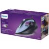 Fier de călcat cu abur Philips Azur Seria 7000 DST7041/20, 2800W, Continuu 50g/min, Jet 250g, Rezervor 300ml, Talpă SteamGlide Elite, Oprire automată, C2m, G1.82kg, Light and Dark Blue