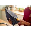 Fier de călcat cu abur Philips Azur Seria 7000 DST7060/20, 3000W, Continuu 55g/min, Jet 250g, Rezervor 300ml, Talpă SteamGlide Elite, Oprire automată, C2m, G1.82kg, Blue and Yellow