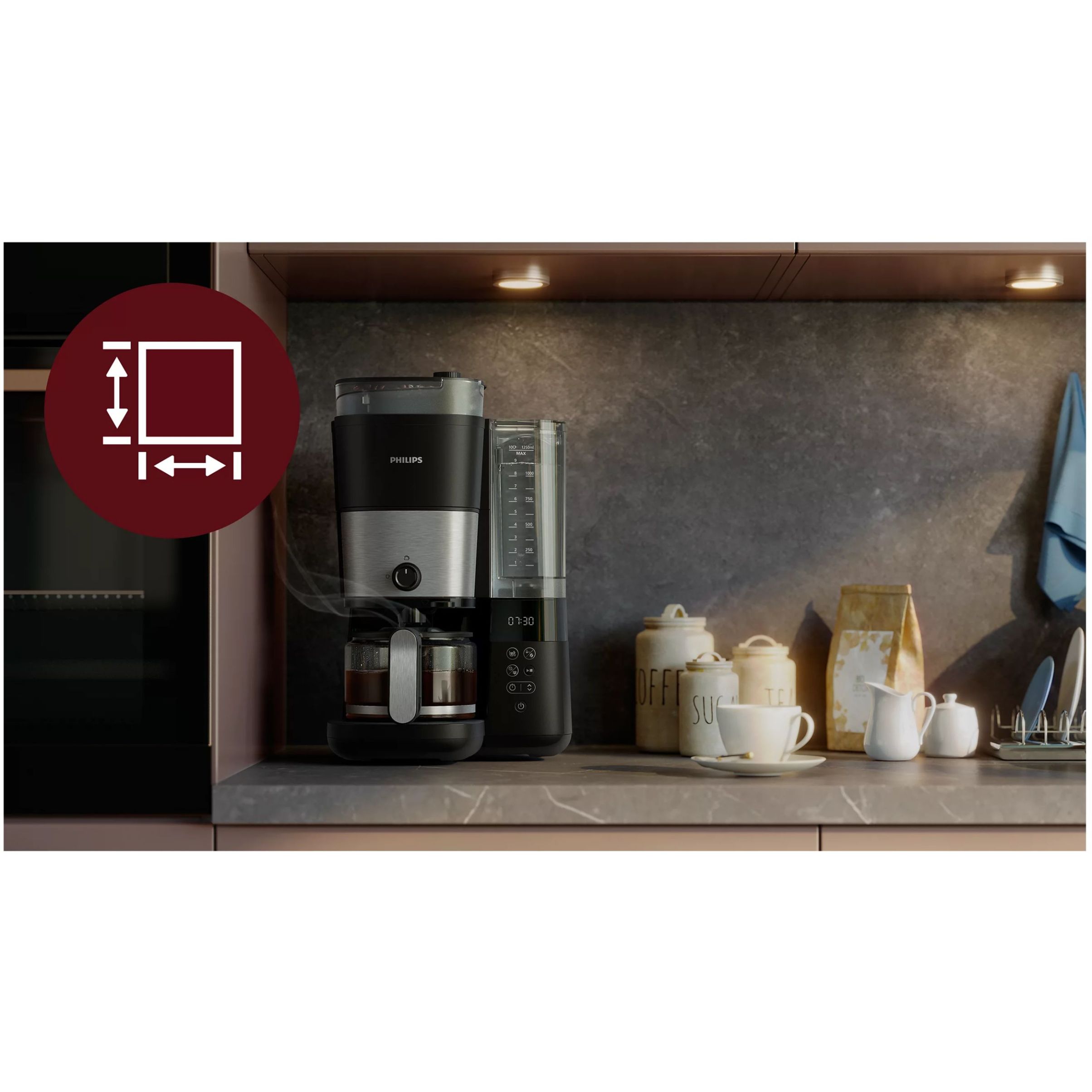 Cafetieră cu râșniță inclusă Philips All-in-1 Brew HD7900/50
