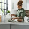 Mixer KENWOOD HandMix Lite HMP30.A0WH – 0W22210009, 450W (5 viteze și Pulse)