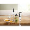 Blender de mână BOSCH Serie 4 ErgoMaster MSM4W220, 600W, Alb, Black Grey