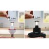 Blender de mână BOSCH Serie 4 ErgoMaster MSM4W220, 600W, Alb, Black Grey