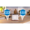 Prăjitor pâine compact BOSCH MyMoment TAT3M121, 2 sloturi, Dezghețare, Încălzire, High Lift, Alb