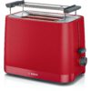 Prăjitor pâine compact BOSCH MyMoment TAT3M124  2 sloturi  Dezghețare  Încălzire  High Lift  Roșu