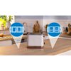 Prăjitor pâine compact BOSCH MyMoment TAT4M221, 2 sloturi, Dezghețare, Încălzire, High Lift, Alb