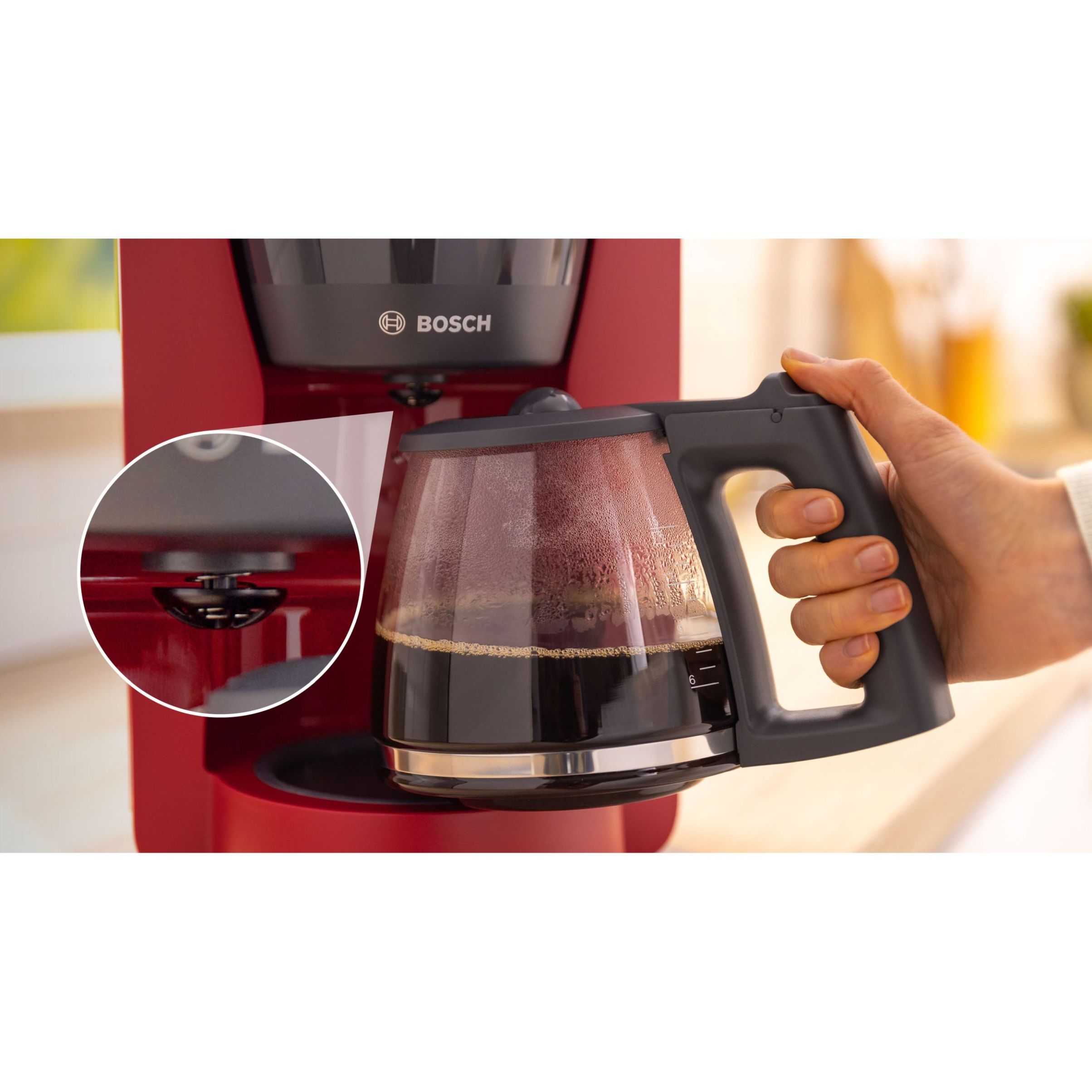 Cafetieră BOSCH MyMoment TKA2M114  Roșie