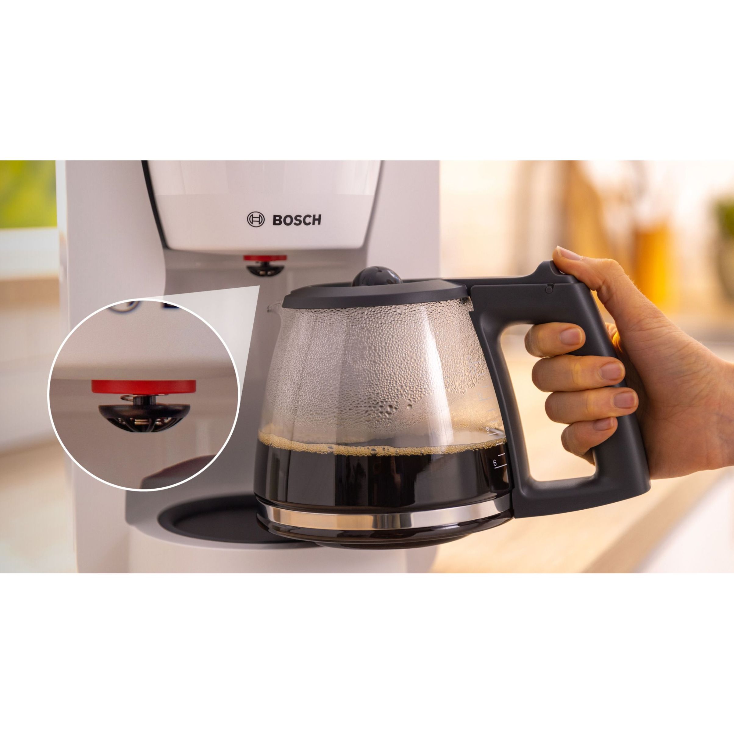 Cafetieră BOSCH MyMoment TKA2M111, Albă