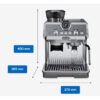 Espressor manual DeLonghi La Specialista Arte Evo EC9255.M – 0132126074  15bari  1.7l  Cold Extraction  Metal