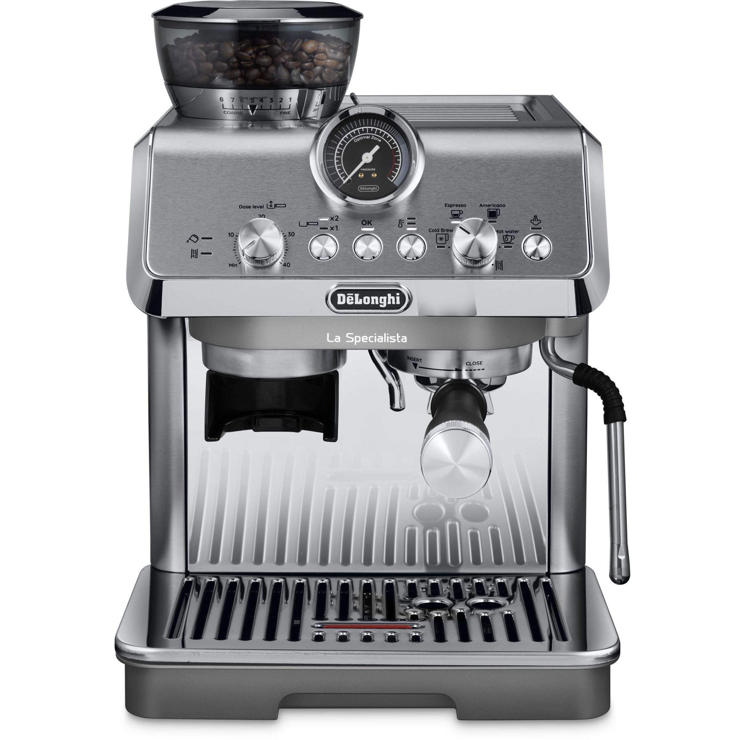 Espressor manual DeLonghi La Specialista Arte Evo EC9255.M – 0132126074  15bari  1.7l  Cold Extraction  Metal