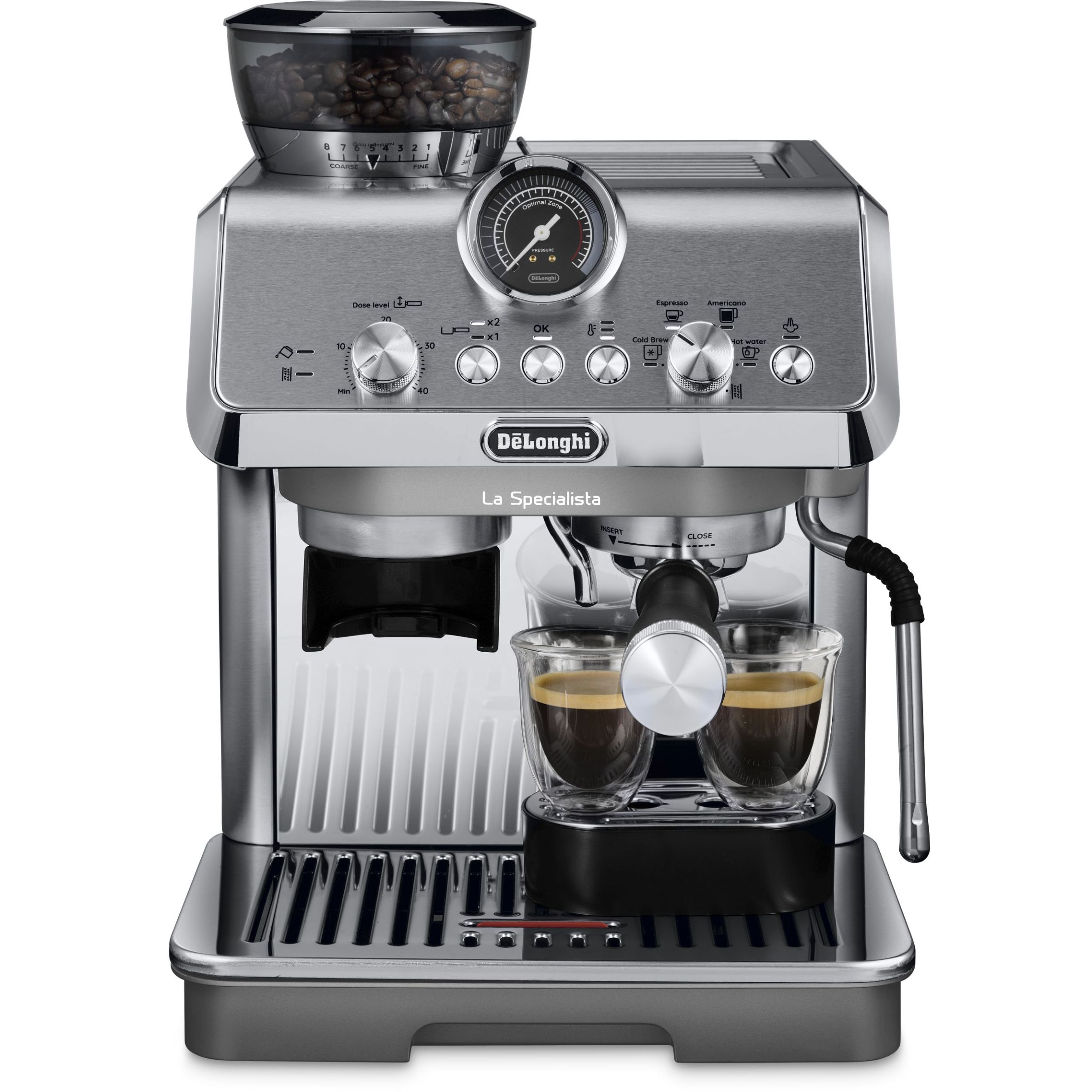 Espressor manual DeLonghi La Specialista Arte Evo EC9255.M – 0132126074  15bari  1.7l  Cold Extraction  Metal