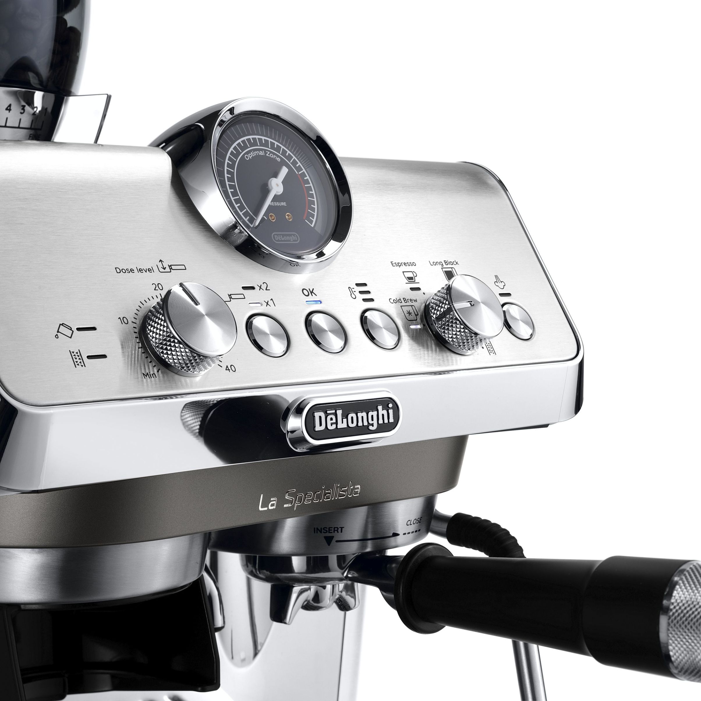 Espressor manual DeLonghi La Specialista Arte Evo EC9255.M – 0132126074  15bari  1.7l  Cold Extraction  Metal