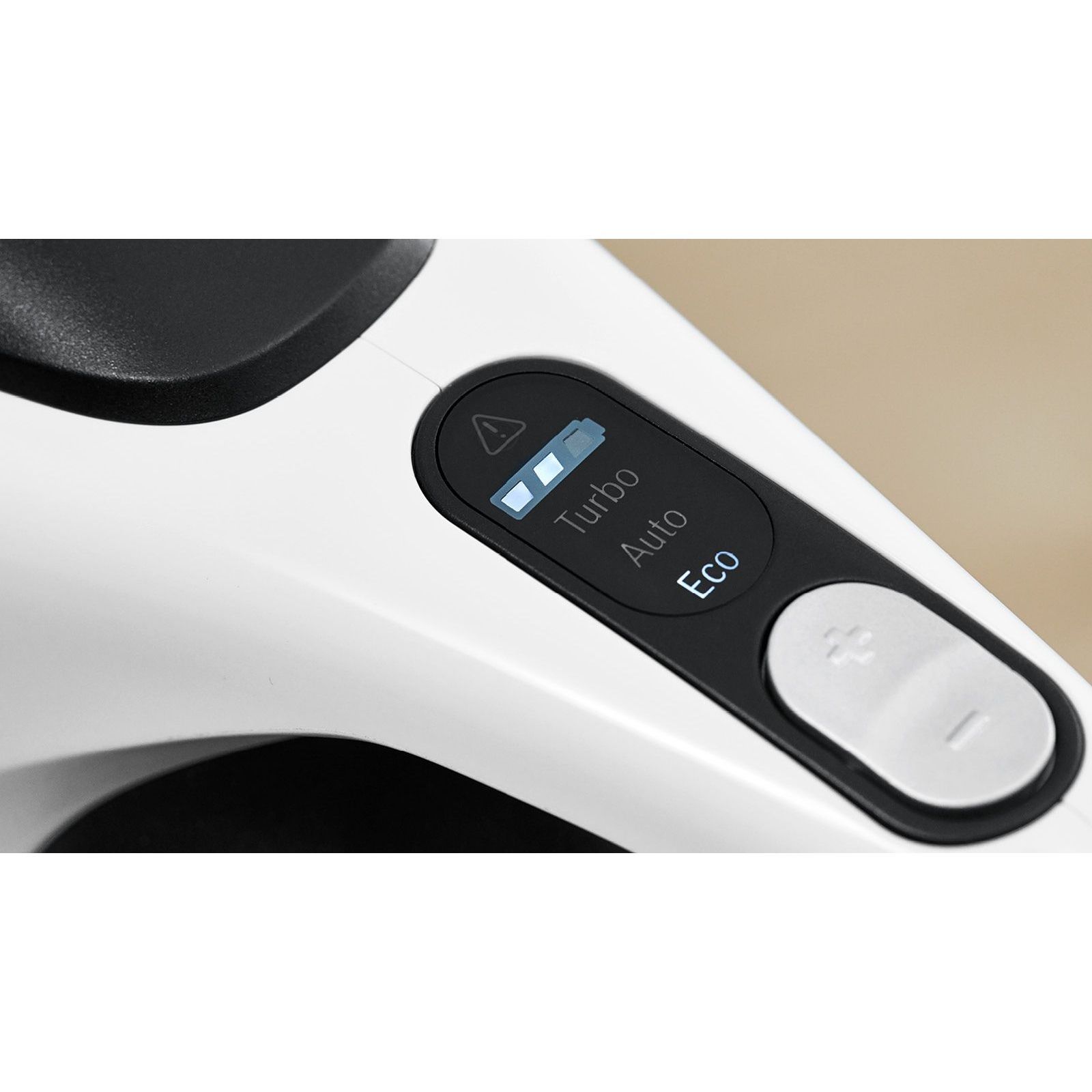 Aspirator vertical BOSCH Serie 8 Gen2 Unlimited BBS8214, TurboSpin (3 trepte, Turbo), Acumulator Li-Ion 18V 4A, Praf 0.40l, Perie LED AllFloor HighPower, G3.10kg, Polar White