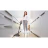 Aspirator vertical BOSCH Serie 8 Gen2 Unlimited BBS8214, TurboSpin (3 trepte, Turbo), Acumulator Li-Ion 18V 4A, Praf 0.40l, Perie LED AllFloor HighPower, G3.10kg, Polar White