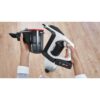 Aspirator vertical BOSCH Serie 8 Gen2 Unlimited BBS8214, TurboSpin (3 trepte, Turbo), Acumulator Li-Ion 18V 4A, Praf 0.40l, Perie LED AllFloor HighPower, G3.10kg, Polar White