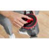 Aspirator vertical BOSCH Serie 8 Gen2 Unlimited BBS8214, TurboSpin (3 trepte, Turbo), Acumulator Li-Ion 18V 4A, Praf 0.40l, Perie LED AllFloor HighPower, G3.10kg, Polar White