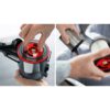 Aspirator vertical BOSCH Serie 8 Gen2 Unlimited BBS8214, TurboSpin (3 trepte, Turbo), Acumulator Li-Ion 18V 4A, Praf 0.40l, Perie LED AllFloor HighPower, G3.10kg, Polar White