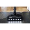 Aspirator vertical BOSCH Serie 7 Unlimited BCS711XXL, TurboSpin (3 trepte, Turbo), Acumulator Li-Ion 18V 3A, Praf 0.30l, Perie LED AllFloor DynamicPower, QuickStand, Nozzle Foot Release, G2.90kg, Polar White
