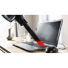 Aspirator vertical BOSCH Serie 7 Unlimited BCS711XXL, TurboSpin (3 trepte, Turbo), Acumulator Li-Ion 18V 3A, Praf 0.30l, Perie LED AllFloor DynamicPower, QuickStand, Nozzle Foot Release, G2.90kg, Polar White