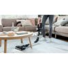 Aspirator vertical BOSCH Serie 7 Unlimited BCS711EXT, TurboSpin (3 trepte, Turbo), Acumulator Li-Ion 18V 3A, Praf 0.30l, Perie LED AllFloor DynamicPower, QuickStand, Nozzle Foot Release, G2.90kg, Negru