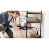 Aspirator vertical BOSCH Serie 7 Unlimited BCS711EXT, TurboSpin (3 trepte, Turbo), Acumulator Li-Ion 18V 3A, Praf 0.30l, Perie LED AllFloor DynamicPower, QuickStand, Nozzle Foot Release, G2.90kg, Negru