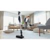 Aspirator vertical BOSCH Serie 7 Unlimited BCS711A, TurboSpin (3 trepte, Turbo), Acumulator Li-Ion 18V 3A, Praf 0.30l, Perie LED AllFloor DynamicPower, QuickStand, Nozzle Foot Release, G2.90kg, Dark Graphite