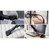 Aspirator vertical BOSCH Serie 7 Unlimited BCS711A, TurboSpin (3 trepte, Turbo), Acumulator Li-Ion 18V 3A, Praf 0.30l, Perie LED AllFloor DynamicPower, QuickStand, Nozzle Foot Release, G2.90kg, Dark Graphite