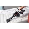 Aspirator vertical BOSCH Serie 7 Unlimited BBS711W, TurboSpin (3 trepte, Turbo), Acumulator Li-Ion 18V 3A, Praf 0.30l, Perie LED AllFloor DynamicPower, QuickStand, Nozzle Foot Release, G2.90kg, Polar White