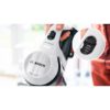Aspirator vertical BOSCH Serie 7 Unlimited BBS711W, TurboSpin (3 trepte, Turbo), Acumulator Li-Ion 18V 3A, Praf 0.30l, Perie LED AllFloor DynamicPower, QuickStand, Nozzle Foot Release, G2.90kg, Polar White