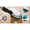 Aspirator vertical BOSCH Serie 7 Unlimited ProHygienic Aqua BCS71HYG3, TurboSpin (3 trepte, Turbo), Acumulator Li-Ion 18V 3A, Praf 0.30l, Funcție mop, Perie DynamicAqua 2în1, Lavete microfibră, G2.90kg, Alb