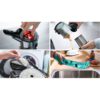 Aspirator vertical BOSCH Serie 7 Unlimited ProHygienic Aqua BCS712HYG5, TurboSpin (3 trepte, Turbo), 2x Acumulator Li-Ion 18V 3A, Praf 0.30l, Funcție mop, Perie DynamicAqua 2în1, Lavete microfibră, G2.90kg, Alb